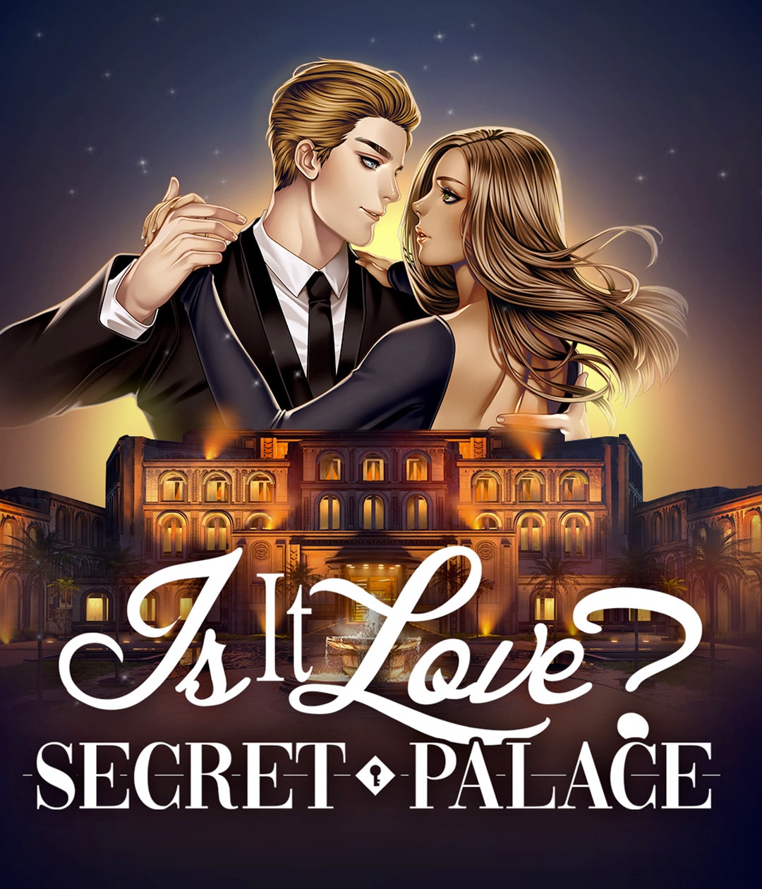 Affiche de l'histoire secret palace du jeu Is It Love